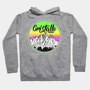 Cristallo Massif Mountains Hoodie